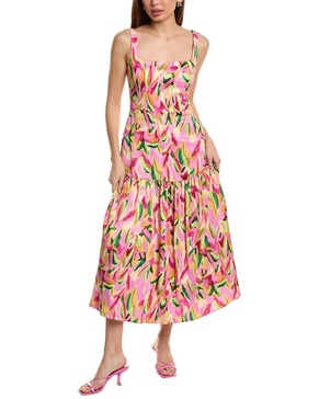 Adrianna by Adrianna Papell Eve Printed Fit & Flare Dress