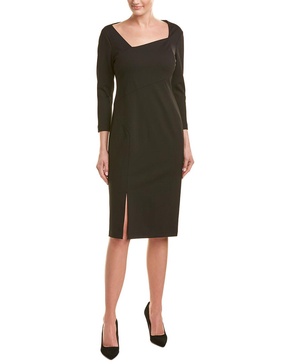 Lafayette 148 New York Asymmetrical Shift Dress