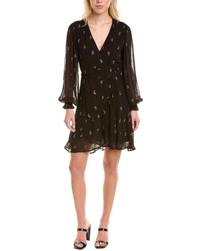 AllSaints Fina Wrap Dress