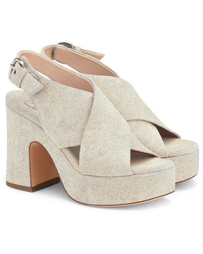 AGL Babe Cross Leather Sandal