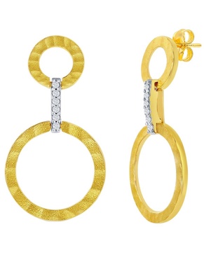 I. Reiss 14K 0.07 ct. tw. Diamond Earrings
