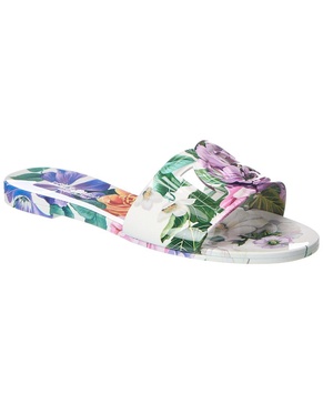 Dolce & Gabbana Floral Rubber Sandal