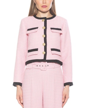Alexia Admor Rose Tweed Jacket
