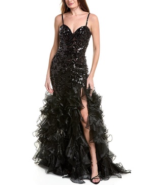 Jovani Embellished Mermaid Gown