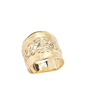 I. Reiss 14K 0.05 ct. tw. Diamond Cuff Ring