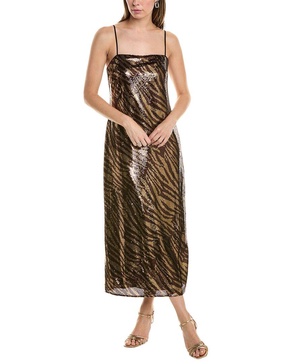 AllSaints Bonnie Tiger Midi Dress