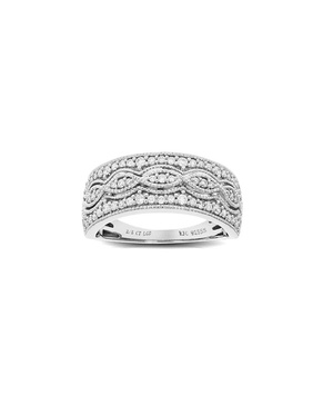 Amairah 0.80 ct. tw. Lab-Grown Diamond Silver Statement Ring
