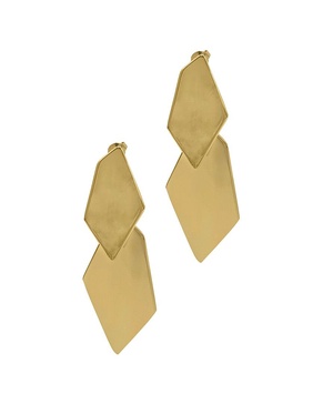 ADORNIA 14K Plated Drop Earrings