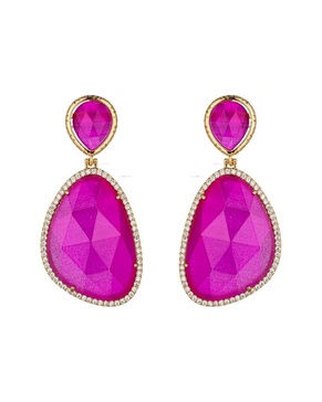 Eye Candy LA The Luxe Collection CZ Anya Drop Earrings