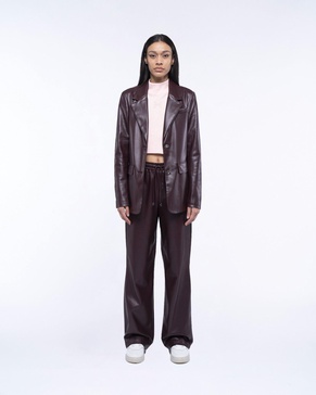 Eco-leather Blazer
