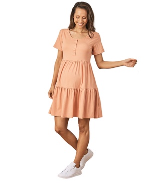 Maternity Angel Tiered Dress