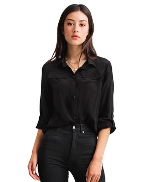 Women's Eclipse Rolled Sleeve Blouse