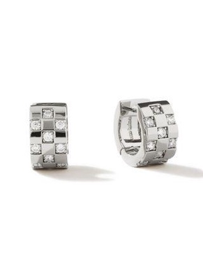 - Silver Hoop Earrings - Eden Silver