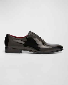 Men's Gianbattista Patent Leather Oxfords