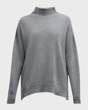 Turtleneck Wool-Cashmere Sweater