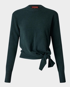 Nalini Tie-Hem Cashmere Sweater