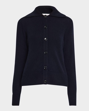 Cashmere Collared Cardigan