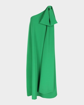 Sam Bow One-Shoulder Gown