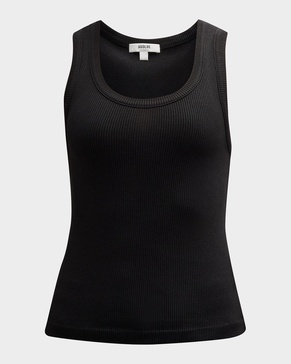 Poppy Scoop-Neck Tank Top