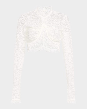 Dylan Long-Sleeve Lace Top