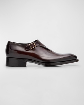 Men's Geoffrey Limited Edition Single-Monk Strap Loafers