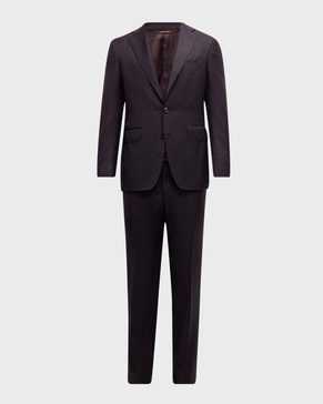 Men's Tonal Check 130s Wool Suit