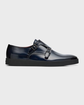 Men's Bankable Double Monk Strap Loafers