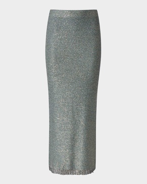 Georgie Paillette Knit Midi Skirt