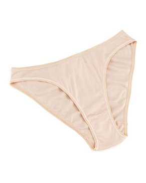 Seamless High-Cut Cotton Briefs