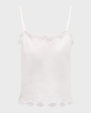 Colette Lace-Trim Cami Pajama Set