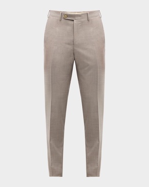 Men's Solid 150s Wool Twill Pants