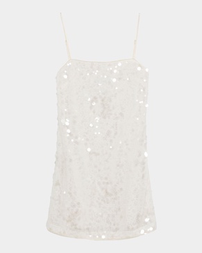 Lollie Sequined Sleeveless Mini Dress