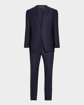 Men's Tonal Stripe 130s Wool Suit