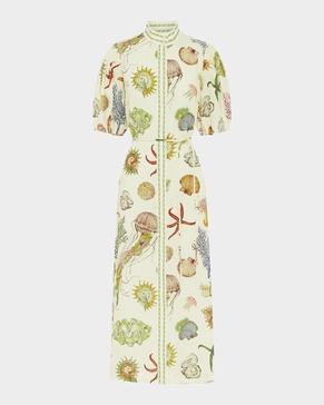 Sea Linen Shirtdress