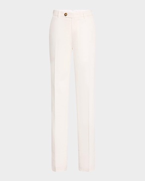 Men's Slim Flat-Front Pants