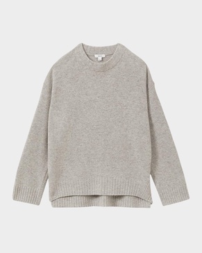 Elena Crewneck Wool-Blend Sweater