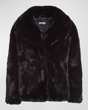 Milly Faux Fur Short Coat