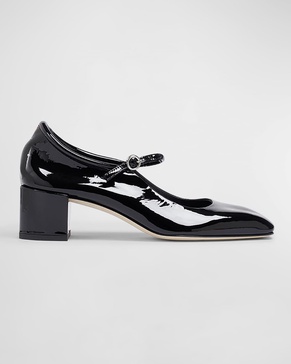 Aline Patent Mary Jane Pumps
