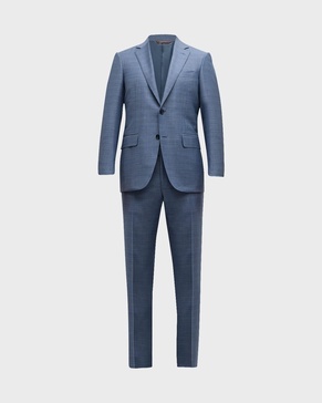 Men's Heathered Wool Suit