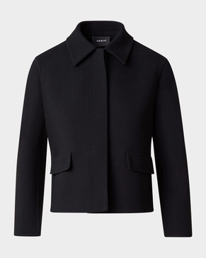 Timo Wool Crepe Short Jacket