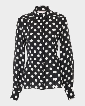 Polka-Dot Button Down Shirt