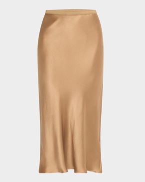Bar Silk Slip Skirt 