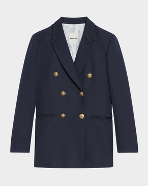 Sienne Double-Breasted Suit Jacket