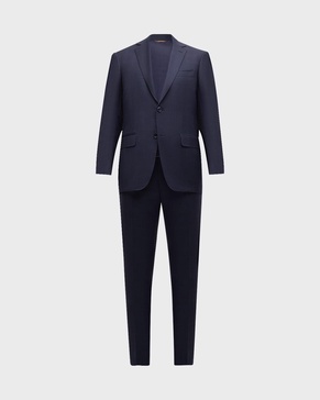Men's Tonal Plaid Wool Suit