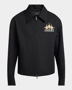 Men's Starburst Zip Blouson Jacket