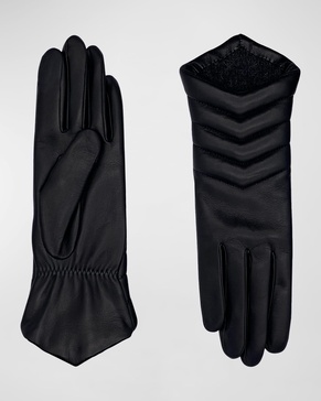 Apoline Leather Gloves 
