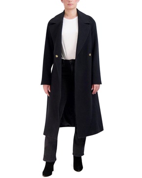 Wool Blend Longline Coat