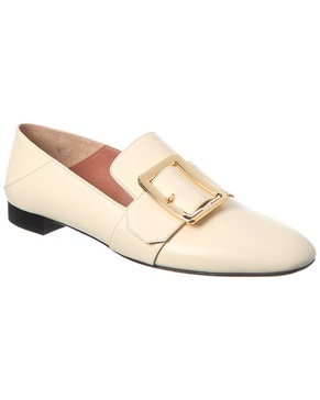 Bally Janelle Buckled Leather Loafer