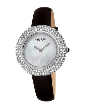 Akribos XXIV Women's Patent Leather Watch