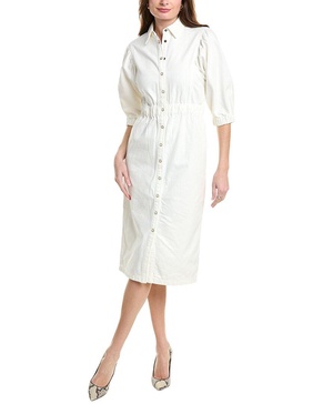 AllSaints Osa Denim Midi Dress